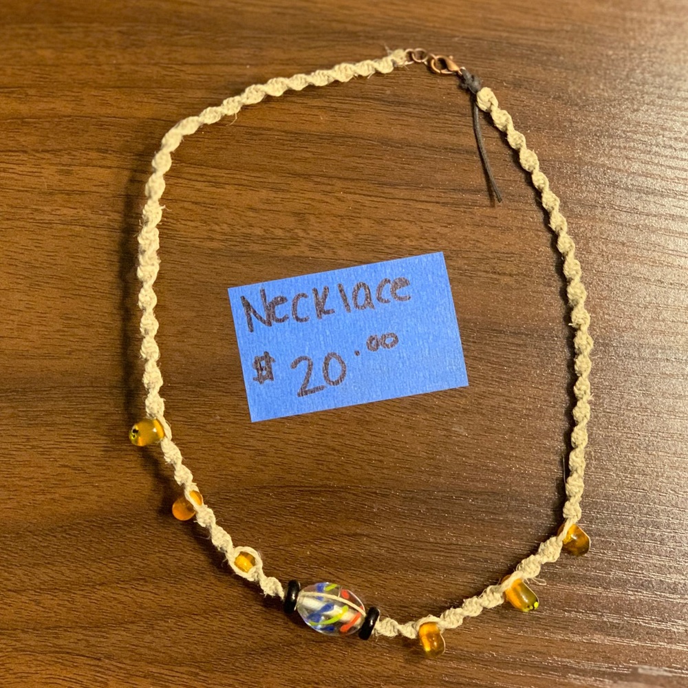 Hemp necklace